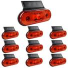 10 Lanterna Lateral Caminhão Carreta Facchini LED AM Suporte 10 Lanterna Lateral Caminhão Carreta Facchini LED AM Suporte