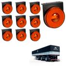 10 Lanterna Lateral Librelato LED Âmbar 85mm c Sup. - Conect 10 Lanterna Lateral Librelato LED Âmbar 85mm c Sup. - Conect