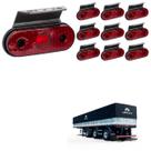 10 Lanterna Lateral Librelato LED Rubi c/ Supt - Fio
