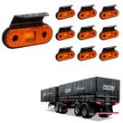10 Lanterna Lateral Noma LED Âmbar c/ Suporte - Fio 10 Lanterna Lateral Noma LED Âmbar c/ Suporte - Fio