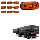 10 Lanterna Lateral Noma LED Âmbar Saída Fios 10 Lanterna Lateral Noma LED Âmbar Saída Fios