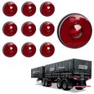 10 Lanterna Lateral Noma LED Rubi 85mm Saída Conector 10 Lanterna Lateral Noma LED Rubi 85mm Saída Conector