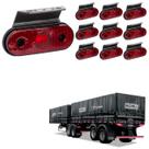 10 Lanterna Lateral Noma LED Rubi c/ Suporte - Fio