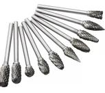 10 Lima Rotativa Haste 3mm Fresa Tungstênio Micro Retifica 10 Lima Rotativa Haste 3mm Fresa Tungstênio Micro Retifica
