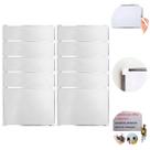 10 Lousas Magnética Quadro Branco para escritorio Com Moldura 30x40cm