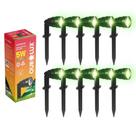10 Luminária Espeto Jardim Cob Led 5w Luz Verde 110v/220v 10 Luminária Espeto Jardim Cob Led 5w Luz Verde 110v/220v