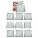10 Luminárias Painel Led Embutir Philips Pila 24w 6500k