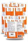 10 Luvas Cirurgicas Latex Esteril C/po Medix Tam 8.0 Branco Branco 8.0