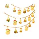 10 Luzes De Decoração De Natal Com Papai Noel, Árvore De Natal E Boneco De Neve, Alimentadas Por 10 Luzes De Decoração De Natal Com Papai Noel, Árvore De Natal E Boneco De Neve, Alimentadas Por