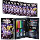 10 Maletas Colorir Estojo Transformers Meninos 48pçs Atacado Revenda Lembrança Festa