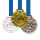 10 Medalhas Metal 44mm Honra ao Mérito Ouro Prata Bronze