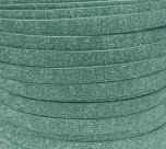 10 metros Elástico Lurex Especial 7mm Verde 3699 010 encadernação
