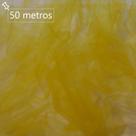 10 Metros Tecido Tule 1,20 Mt Largura Amarelo Canário