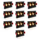 10 Micro Spot Led Downlight Pontual Direcionável Luz10