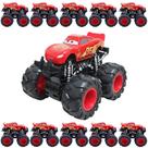 10 Mini Carrinhos Carros Relâmpago Mcqueen Big Foot 9cm Atacado Lojista Lembrança Festa