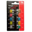 10 Mini Fusível Automotivo Carro Moto 5a 30a