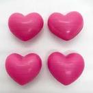 10 Mini Sabonete Coração Rosa Lembrancinha