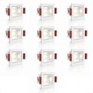 10 Mini Spot Led Downlight Quadrado Embutir Acienda Bet88 10 Mini Spot Led Downlight Quadrado Embutir Acienda Bet88