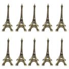 10 Mini Torres Eiffel Paris Decorativa em Metal 8cm