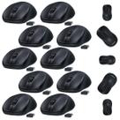 10 Mouse Sem Fio MSI 50 Intelbras Conforto Ergonômico Plug Play NF Garantida Nota Fiscal Empresa