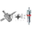 10 Núcleo Curto 5405 Para Válvula Pneu e 1 Saca Núcleo Omega