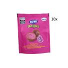 10 Pacotes Fini Bombom Recheado 55g - Escolha o Sabor