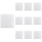 10 Painel de Led Taschibra Frameless Quadrado Sobrepor 18W Bivolt Branco 6500K Luz Branca