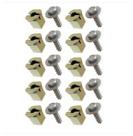 10 Parafuso Bucha Do Farol Celta Astra Corsa Classic Prisma