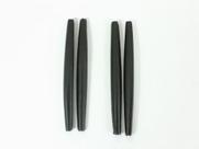 10 Pares Borrachas Ponteira Haste P Óculos Duas Saidas 61mm