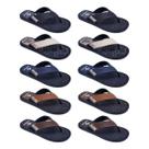 10 Pares Chinelo Sandália Masculino Borracha Tira Larga K110