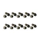 10 Pares - Conector Mike 5 Vias Circular Macho E Fêmea 10 Pares - Conector Mike 5 Vias Circular Macho E Fêmea