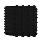 10 Pares de Meias de Barco Masculinas - Respiráveis, Absorventes de Suor e Cor Sólida