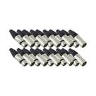 10 Pares de Plug XLR Cabo Linha Datalink Canon