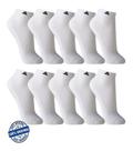 10 Pares Meias Confort Quality Original Cano Médio