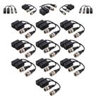 10 Pares Transformador Balun Passivo de Vídeo VB 301 P Intelbras BNC RJ45 para Câmeras AHD TVI