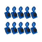 10 pc Tomada Embutir 3P+T 16A 9H 220/250V OMG-4049