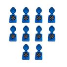 10 pc Tomada Embutir 3P+T 32A 9H Azul 220/250V