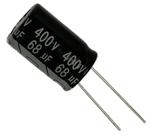 10 PÇS CAPACITOR ELETROLITICO 68X400V - 68UF X 400V - 105º