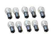 10 pçs Lâmpada Freio Lanterna 2 Polo 21/5w 12v Freio Moto