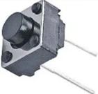 10 Pçs Micro Chave Push Button 2 Pinos Dip Protoboard 6x6x5