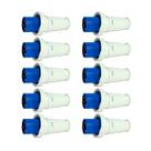 10 Pçs Plug Macho Industrial 3PT 63A 9H Azul OMG4579