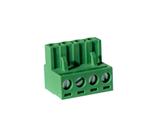 10 Peças Borne 2edgk-akz 4 Vias Fêmea 5,08mm Cabo 28-12awg