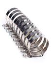 10 peças de braçadeiras T-Bolt de aço inoxidável de 83 a 91 mm para mangueira de 3” 10 peças de braçadeiras T-Bolt de aço inoxidável de 83 a 91 mm para mangueira de 3”