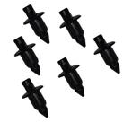 10 Peças Push-Pin Clipe Rebites fixador Grampo Trava Carenagem Moto 6mm