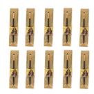 10 Pincéis Chanfrado Gold Profissional Dourado Sabrina Sato 10 Pincéis Chanfrado Gold Profissional Dourado Sabrina Sato