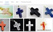 10 Pingentes Crucifixo com Pedras Diversas em Montagem Dourada para Atacado 10 Pingentes Crucifixo com Pedras Diversas em Montagem Dourada para Atacado
