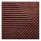10 Placas 3D Decorativa Revestimento Painel PVC Auto Relevo 50x50 Abstrato Ripado Estilo Madeira