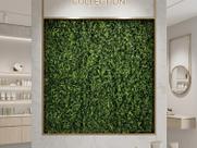 10 Placas de Plantas Buxinho Ótimo Preço para Jardim de Inverno Vertical Artificial Fácil de Instalar