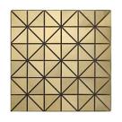 10 Placas Decorativa Papel De Parede Mosaico Dourado 30x30cm 10 Placas Decorativa Papel De Parede Mosaico Dourado 30x30cm
