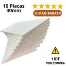 10 Placas Isopor Antichamas Espessura 30mm ( 3cm ) Tamanho 100x50x3cm